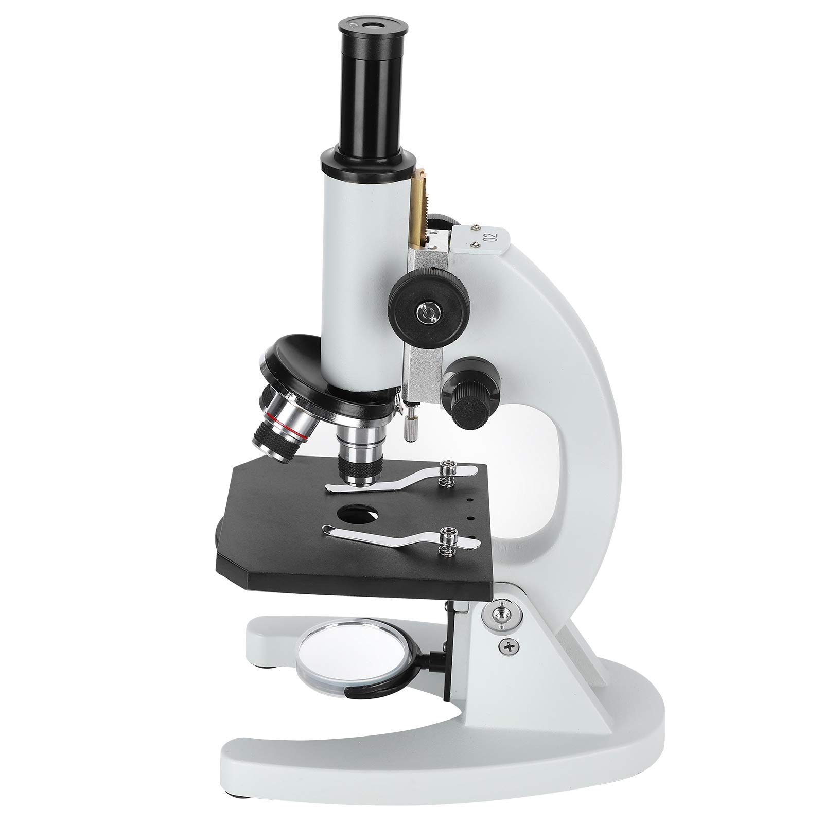 J02041 Microscopio 640X Strumento didattico biologico Accessori scolastici per laboratori studenteschi Microscopio composto 640X ad alto ingrandimento per bambini Principianti