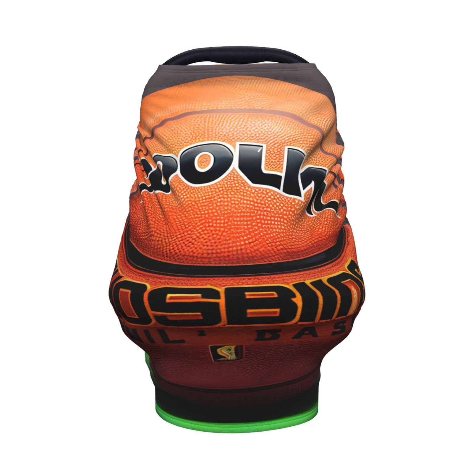 XZDHYZ Basketball Background Versatile full-print Stroller Chair Cover/Nursing Cover, specially designed for your baby, Black