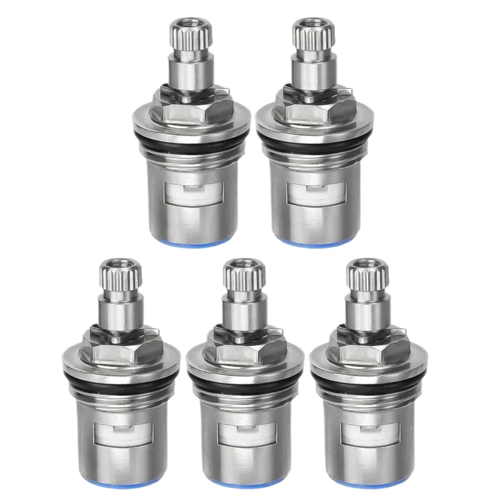 304 Stainless Steel Faucet Cartridge Universal Tap Replacement Valve Core(5PCS)