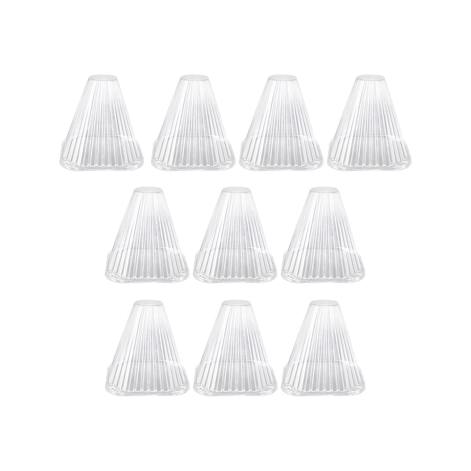 10 Pieces Garden Cloche Dome Reusable Sturdy Garden Accessories Plant Covers-image-42