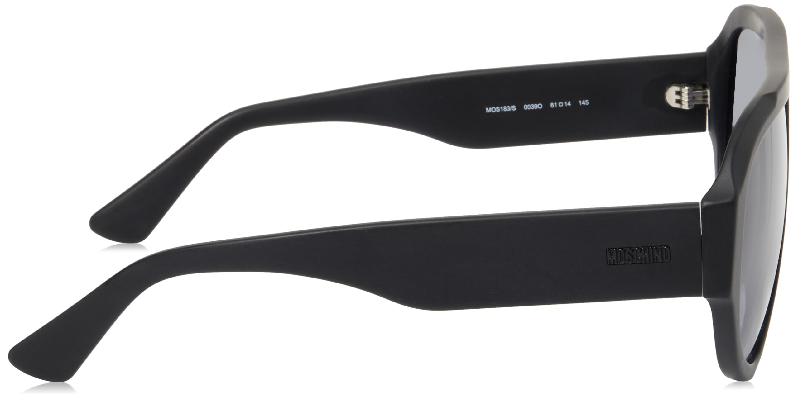 Moschino Occhiali - modello MOS183/S, colore nero opaco, lente 61 mm, ponte 14 mm