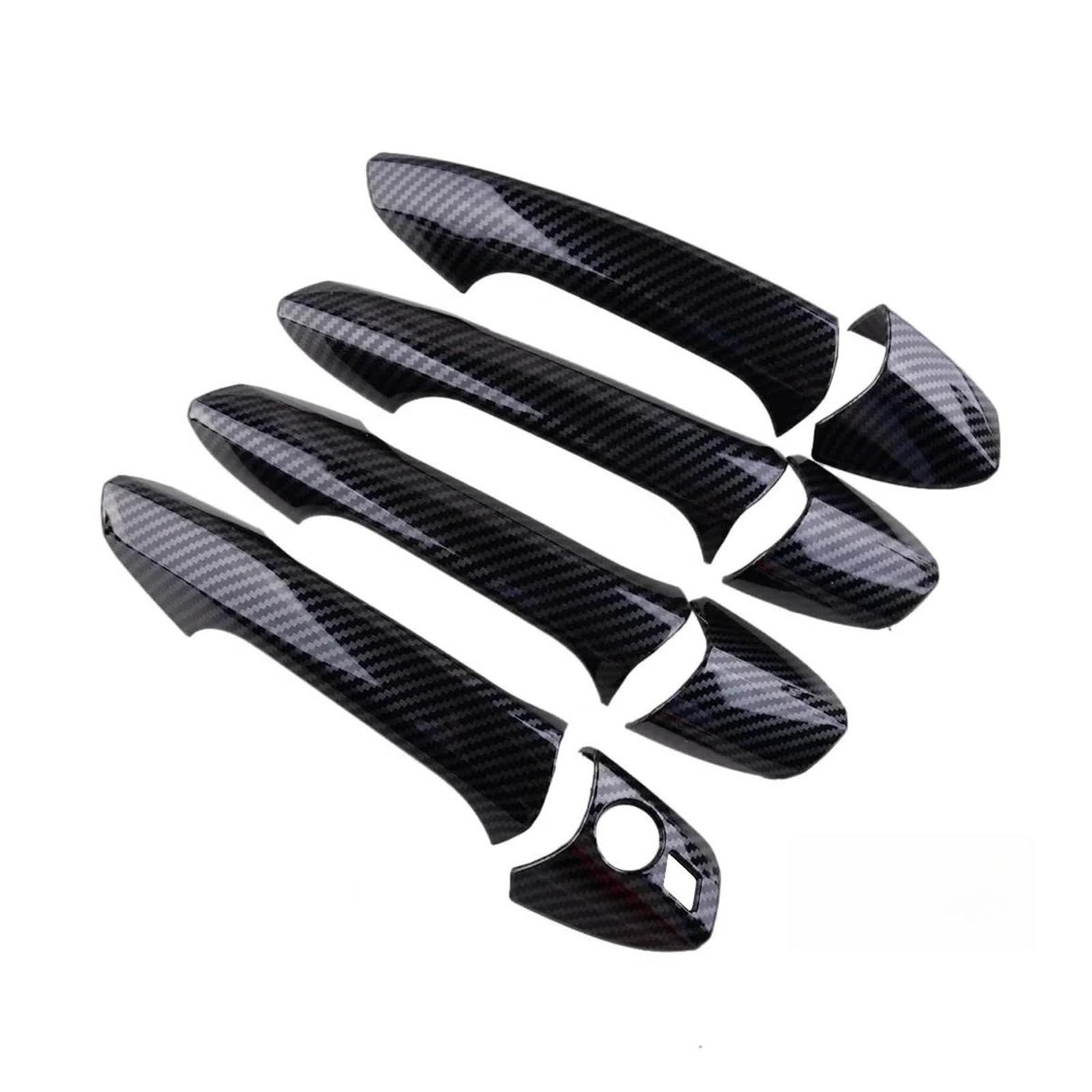 MTVTFECEWG Car Exterior Door Handle Cover for Mercedes for Benz W246 W204 W212 X204 W166 X166 C117 X156 W176 RHD