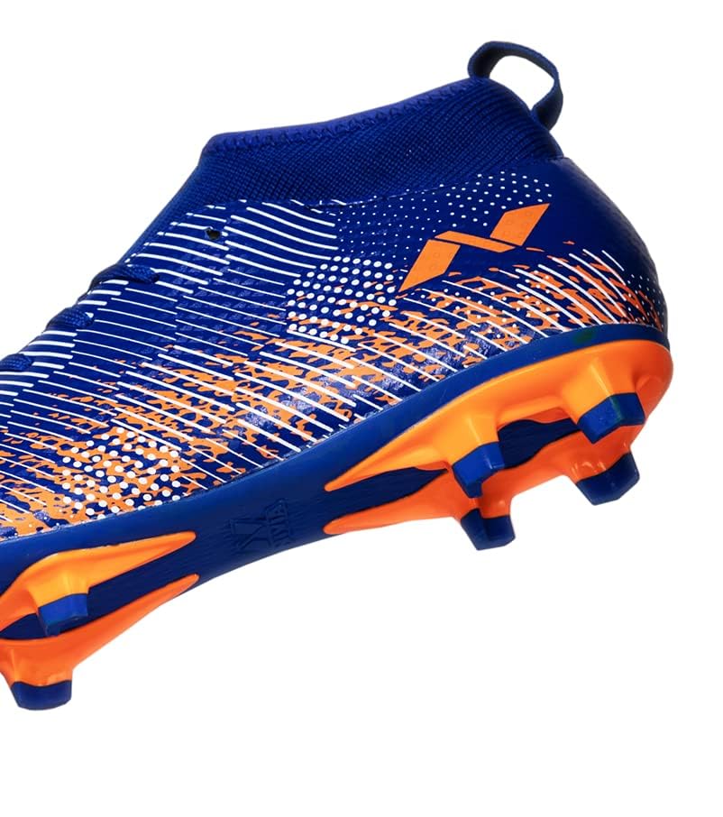 Image of Nivia Pro Encounter 9.0 F.B Stud-R.Blue /Orange UK-4