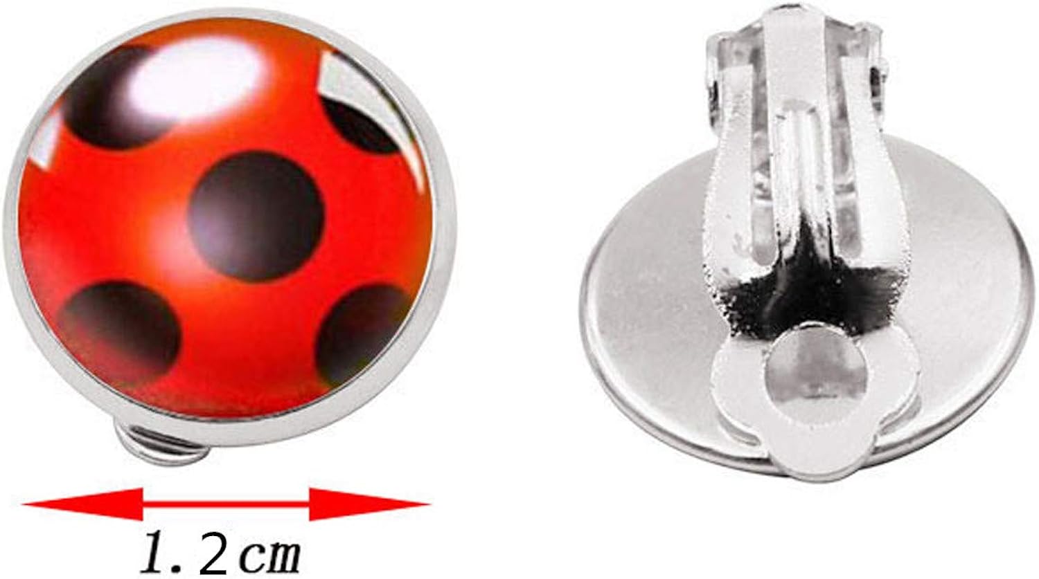 Ladybug earrings amazon Clearance