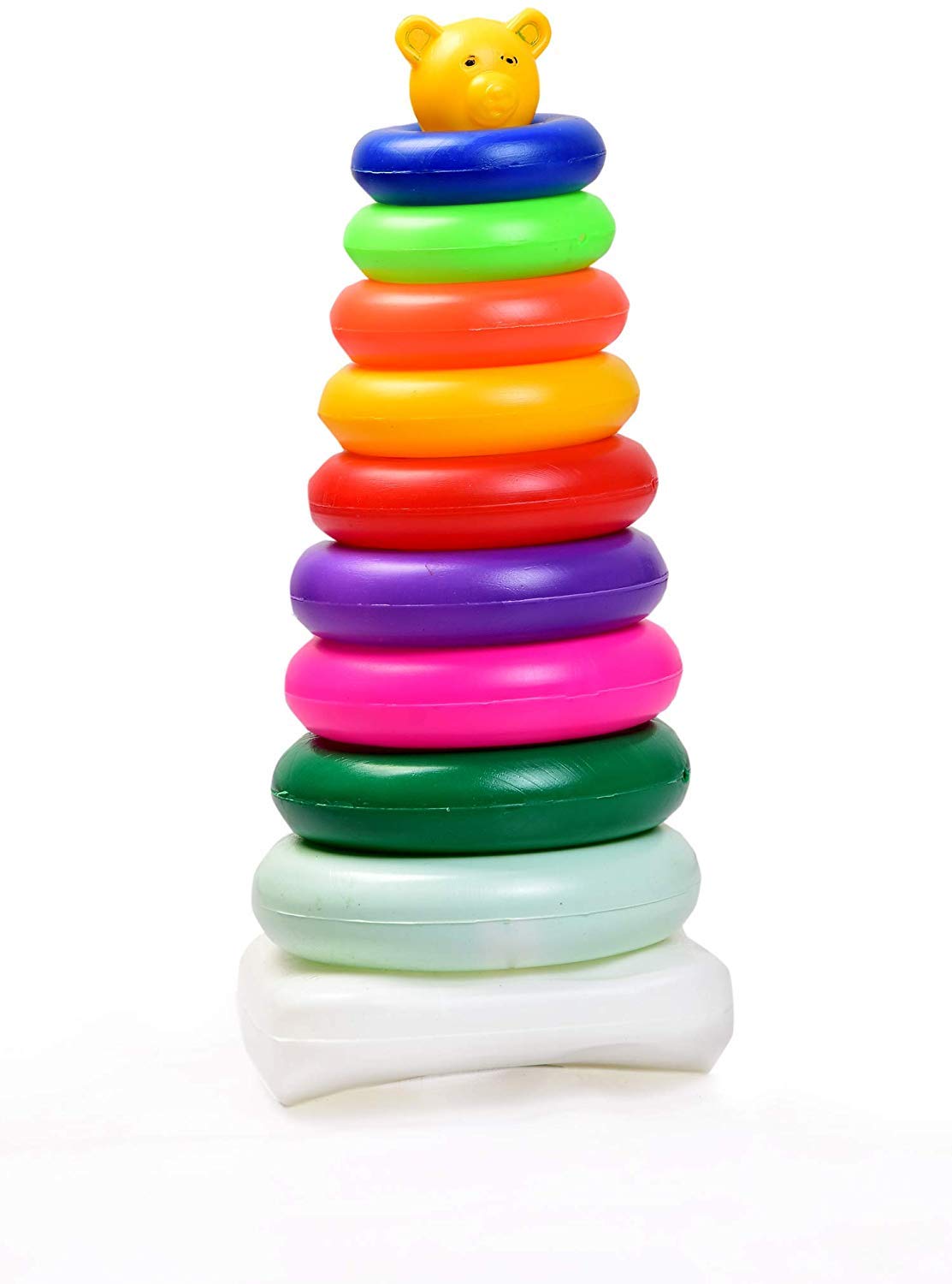 jmv Smiley Stacking Coloring Rings for Small Kids (9 Ring) (B084GRC32B) Amazon Price History, Amazon Price Tracker
