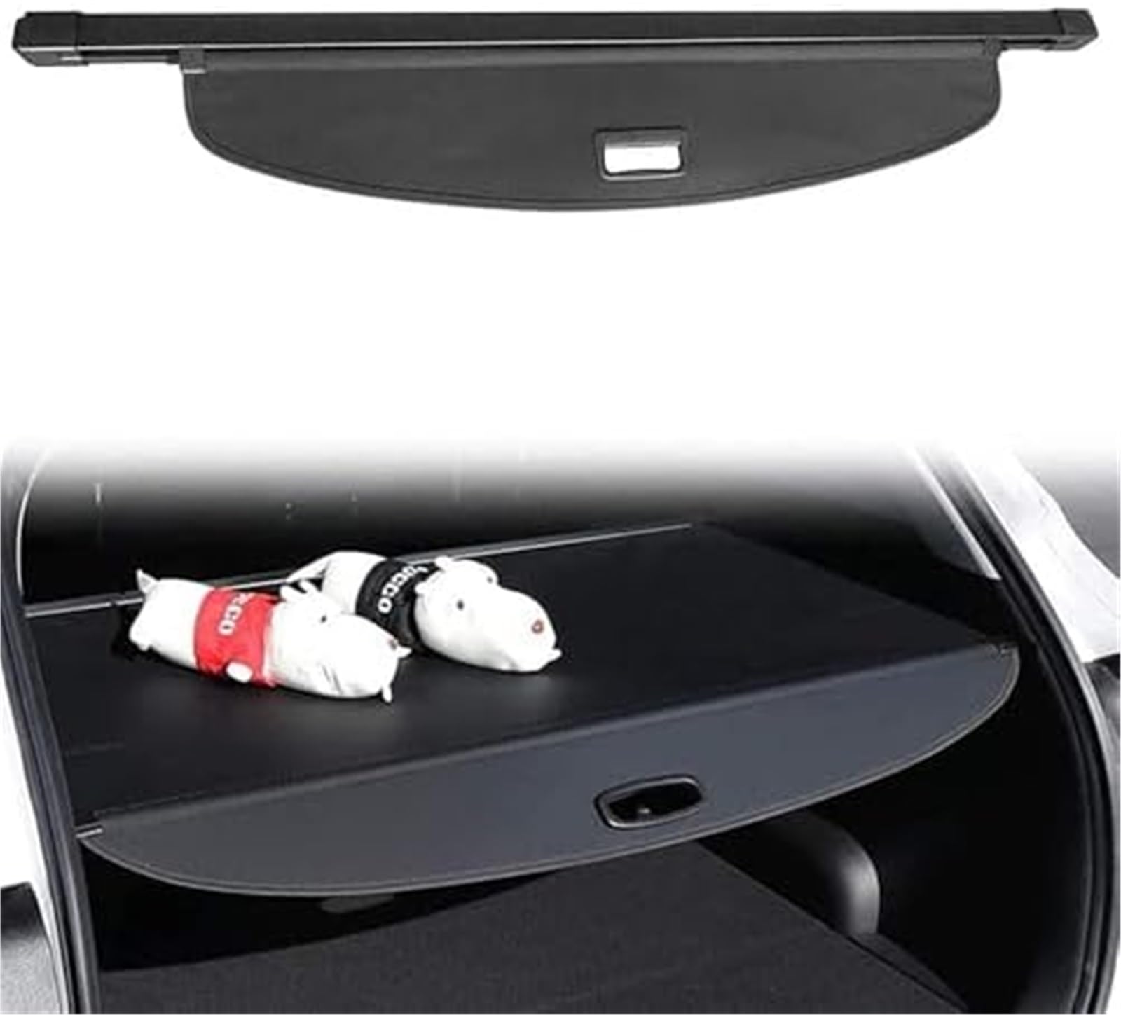 Fhjwqronte One Color Cargo Area Storage Rack Cargo Cover, For Subaru Xv 2012 2013 2014 2015 2016 Car Retractable Rear Trunk Parcel Shelf Luggage Shade Shield Security Organizer Boot