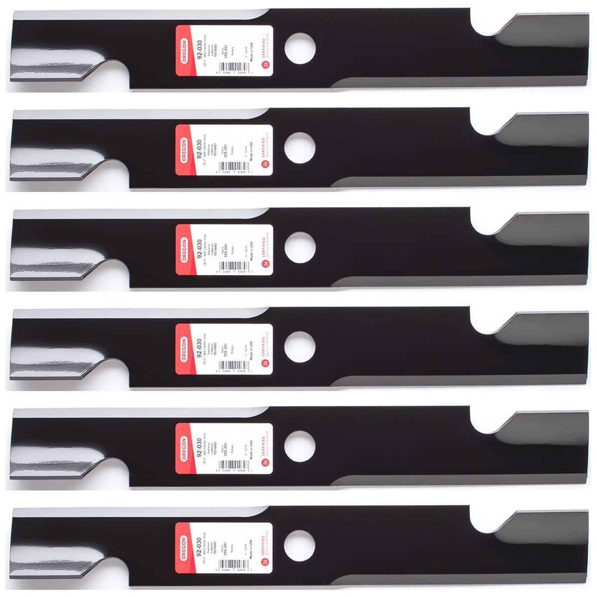 Amazon.com - Oregon 6 Pack 92-030 Mower Blade Fits Encore 543293