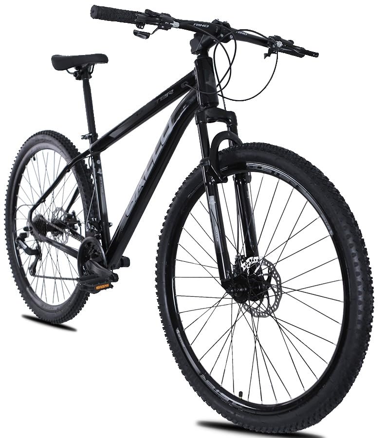 BICICLETA ARO 29 GALLO - 24 VELOCIDADES (15, PRETO COM PRATA)