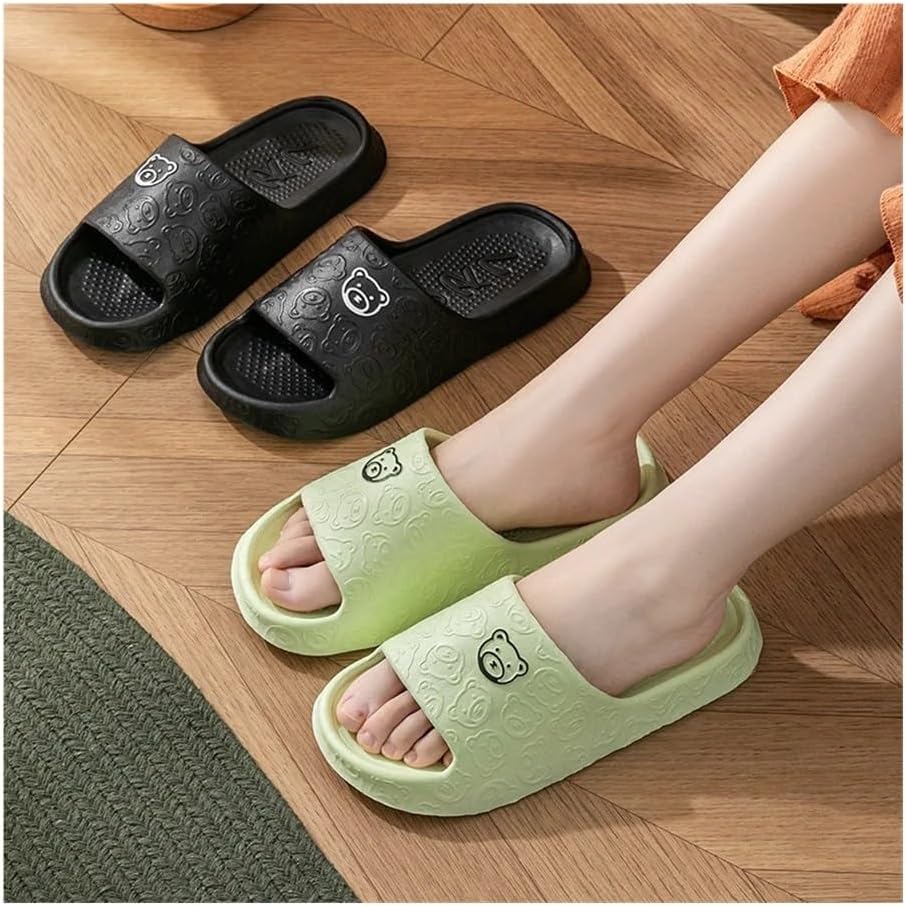 Slippers for women, EVA Summer Women Outdoor Rubber Slippers Indoor Soft Sole Couple Graffiti Sandals,for Women and Men