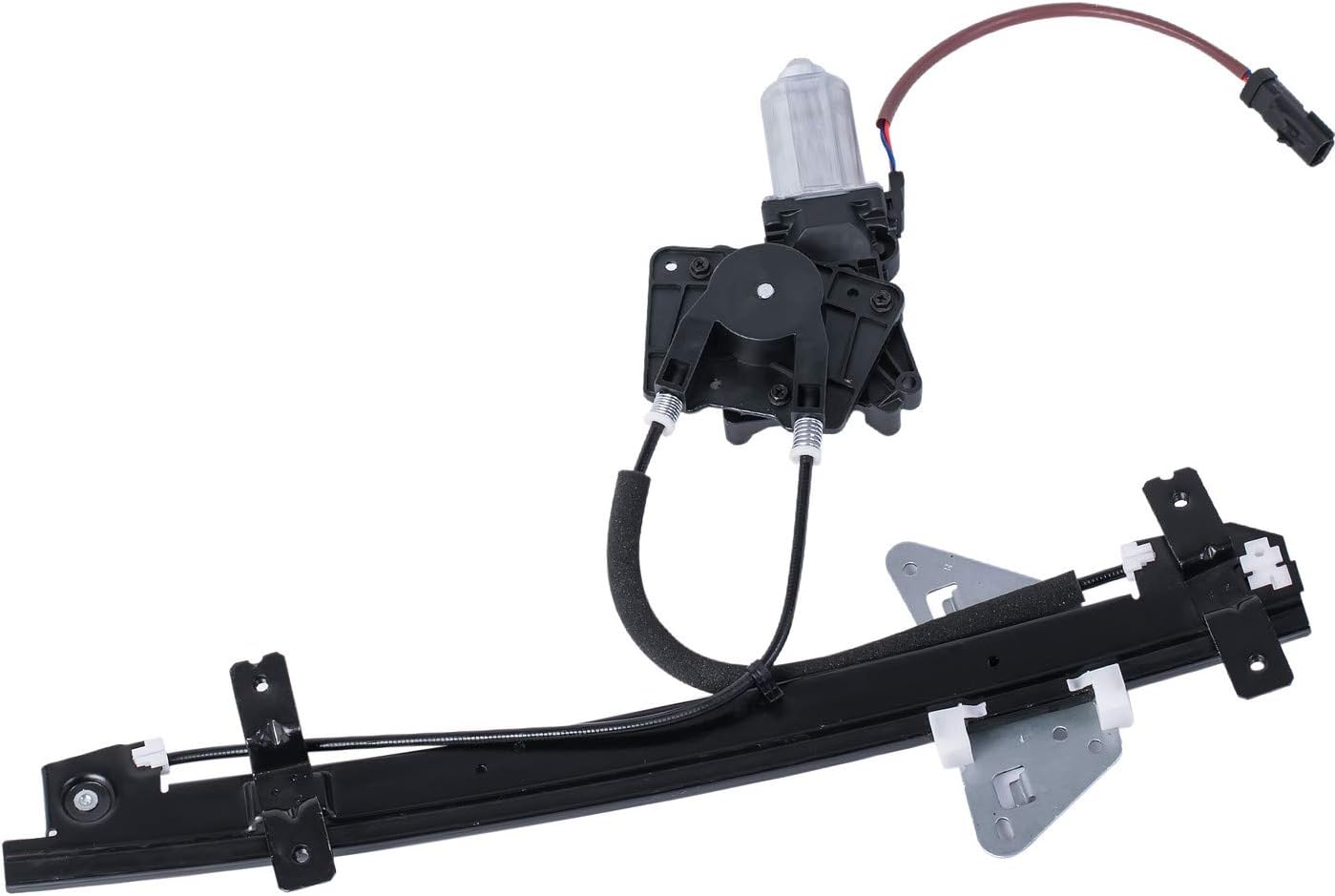 Front Right Passenger Side Power Window Regulator with Motor Assembly - Compatible with 1998-2003 Durango 2000-2004 Quad Cab (Crew Cab) with 4 Full Size Doors Only - 741-648