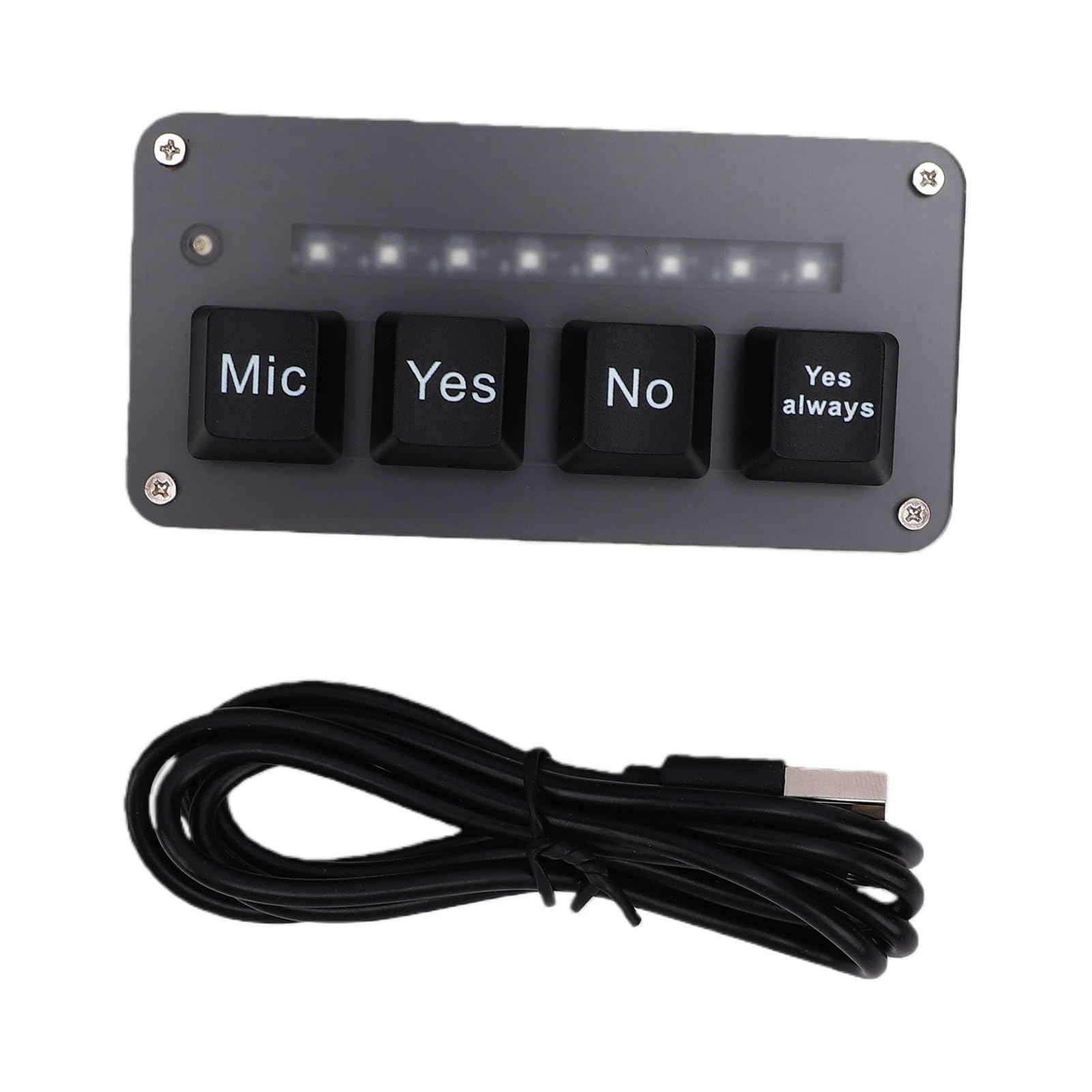 Sxhlseller Cavo Tastierino Meccanico Macro con Ingresso Vocale
