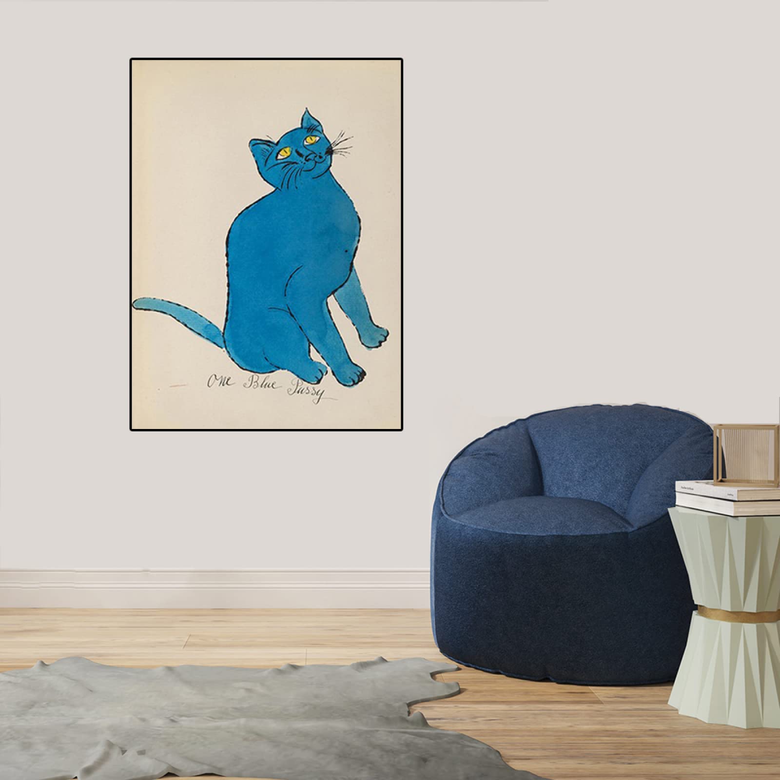 Amazon.co.jp: Andy Warhol アンディ ウォーホル 猫 ウォールアート