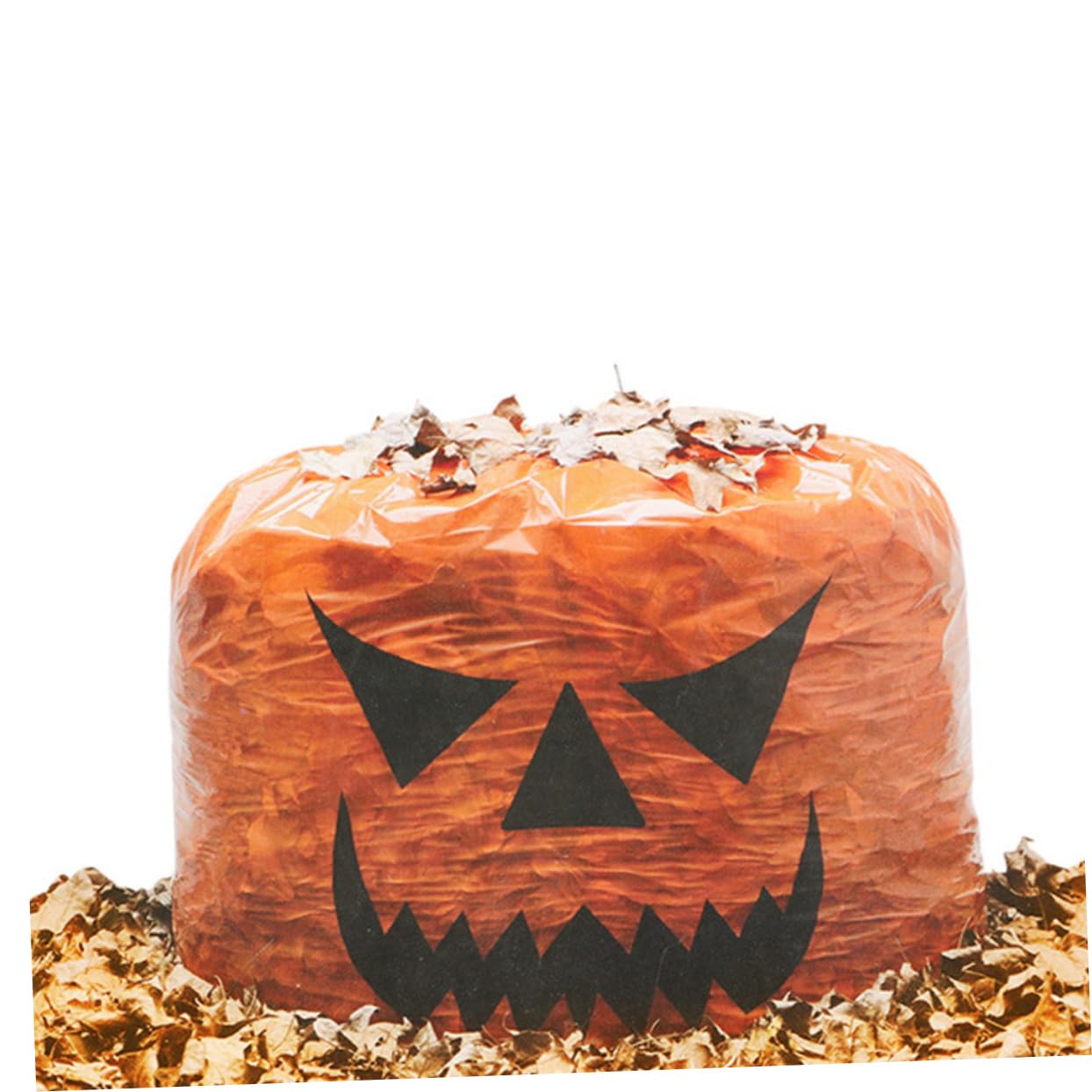 Supvox 3 Sätze Weihnachts Mülls Äcke Müllsäcke Halloween-rasendekoration Gartentasche Halloween-süßigkeitenschale Aus Türdekoration Blätter Mülltüten Kürbisse Sport Black 10 Stück * 3