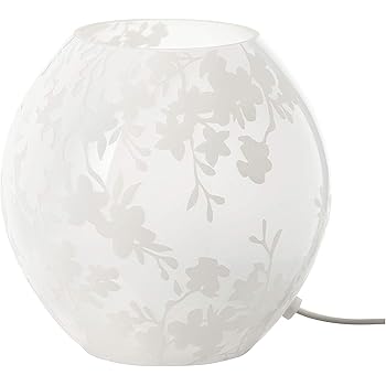 Ikea Knubbig Lampe De Table Blanc Fleurs De Cerisier 18 Cm Amazon Fr Cuisine Maison