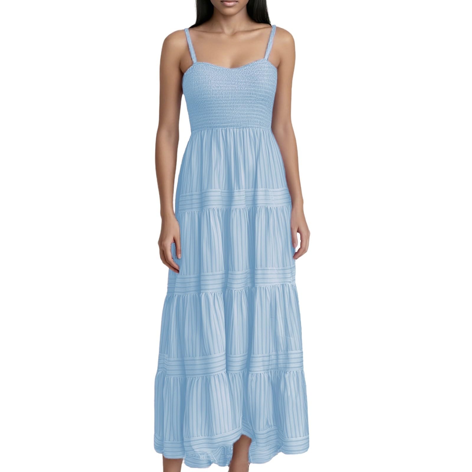 Jupe Crayon Femme Robe Ajustée Minimaliste Valise Rythme Plissé Silhouette Midi Polyester Souple Fermeture Boutonnée Bohème Fluide Longueur Polyvalente Taille Haute Couleur Variante Taille STANDARD