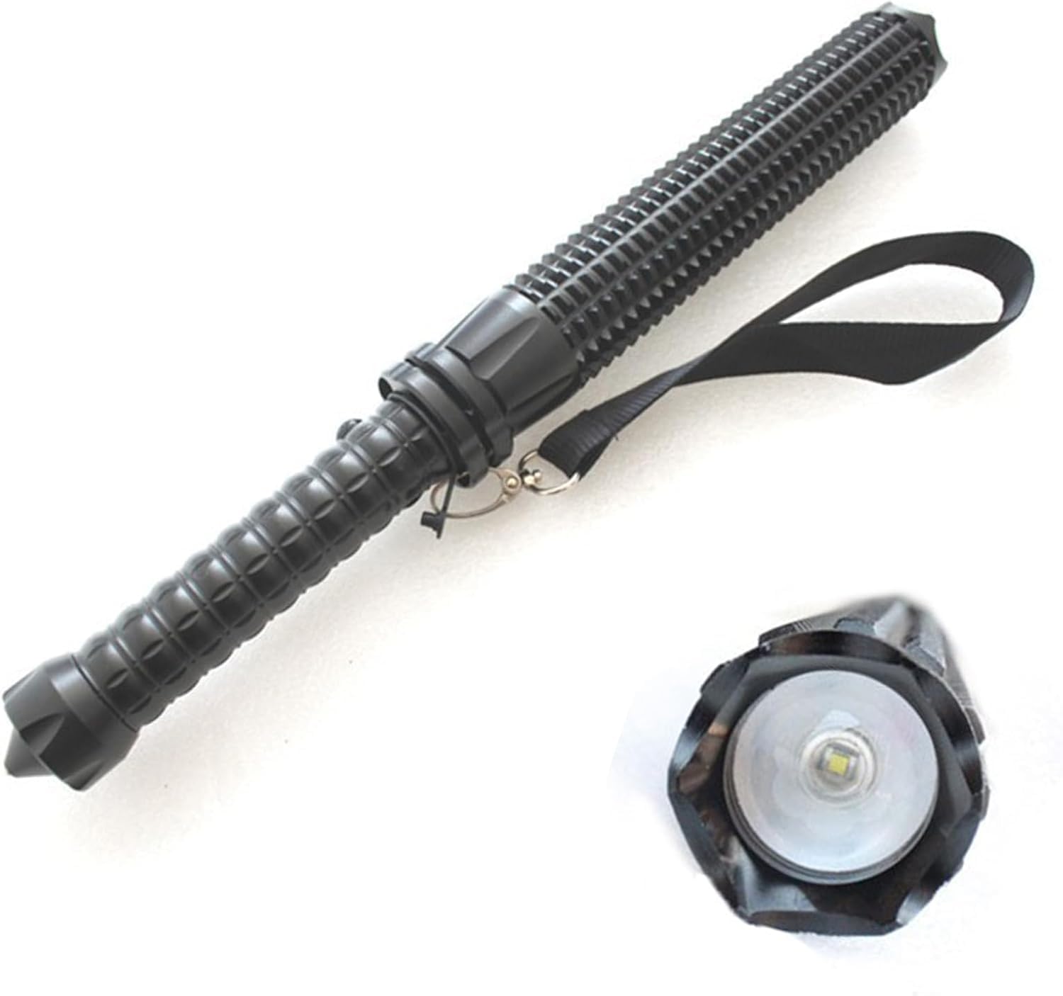 Amazon.co.jp: Smato護身用グッズ特殊警棒伸縮式 護身用品 懐中電灯