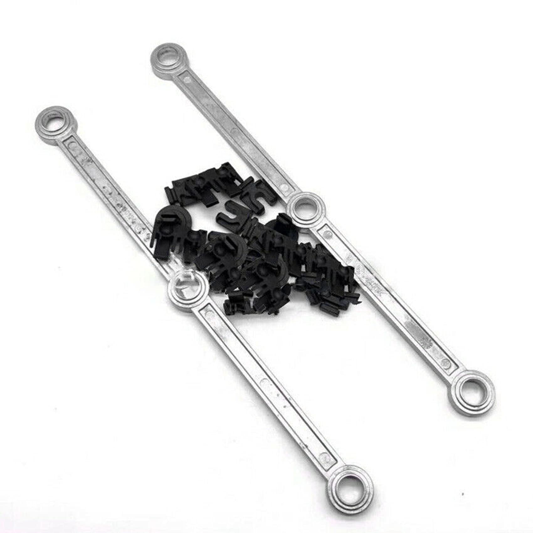 6X 6420903237 Aste di Collegamento del Collettore di Aspirazione Alluminio per 3.0L V6 OM642