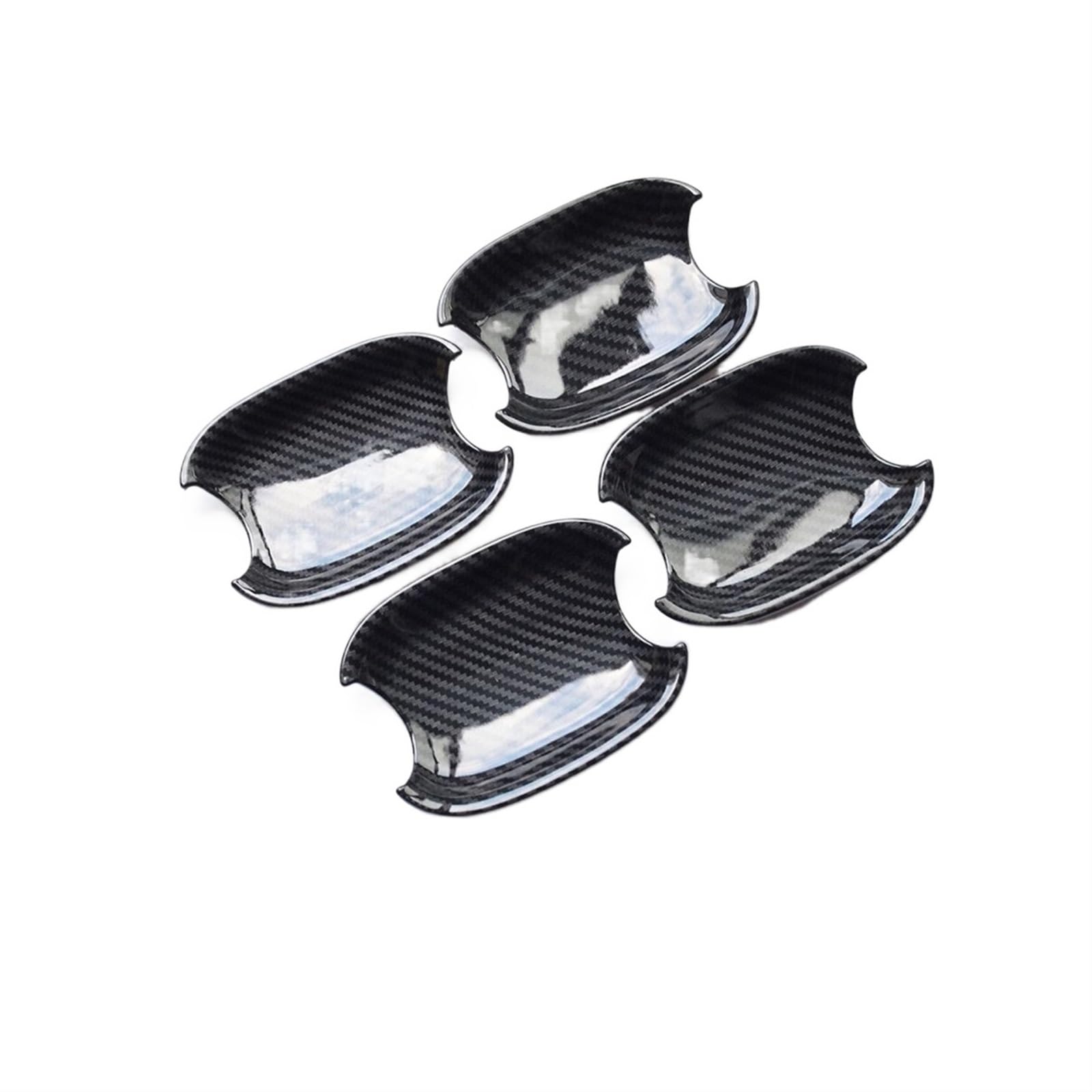 Drezzo Car Exterior Door Handle A4 B8 Q5 2009-2016 Q3 2012-2018 Car Door Handle Cover Trim Sticker(Bowl 1)