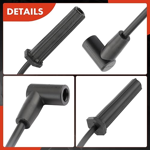 Miniatura 7 de A-Premium Juego de 6 cables de bujía de encendido compatibles con Chevrolet Impala Lumina Monte Carlo Venture & Buick Century & Oldsmobile