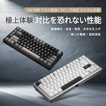 Amazon | WOBKEY Rainy 75 メカニカルキーボード/雨音のような打鍵感 Amazon | WOBKEY Rainy 75 メカニカルキーボード/雨音のような打鍵感