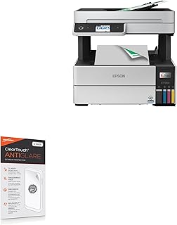 BoxWave Screen Protector Compatible with Epson EcoTank Pro ET-5150 - ClearTouch Anti-Glare (2-Pack), Anti-Fingerprint Matte Film Skin
