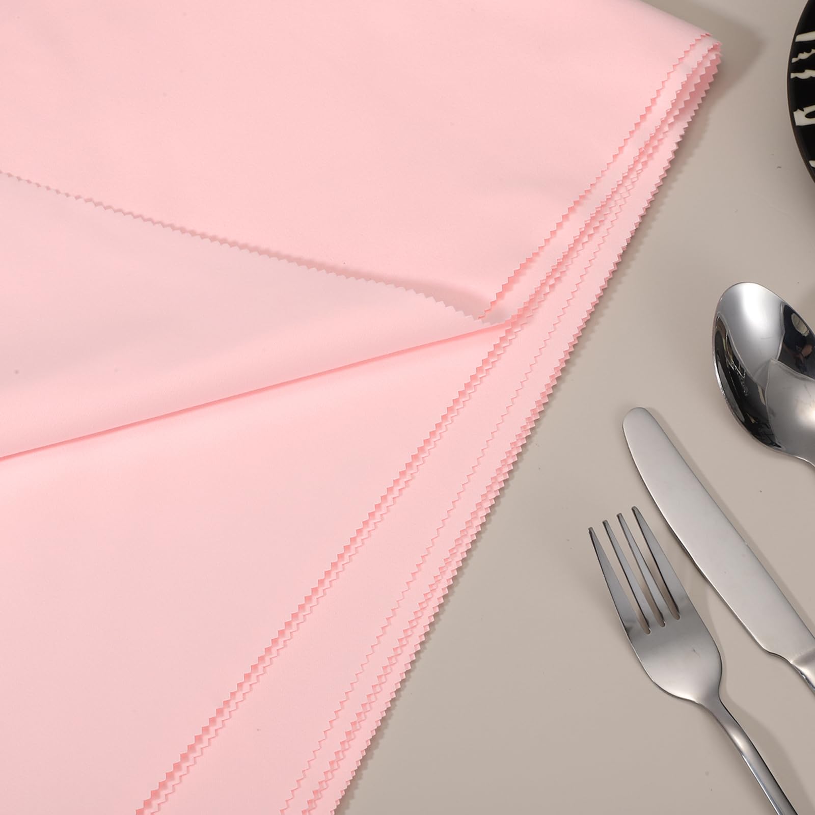 uxcell 2 panni anti-ossidazione argentati, 2 x 1 m, panno per la pulizia dei gioielli per argenteria, posate, gioielli e progetti fai da te, rosa