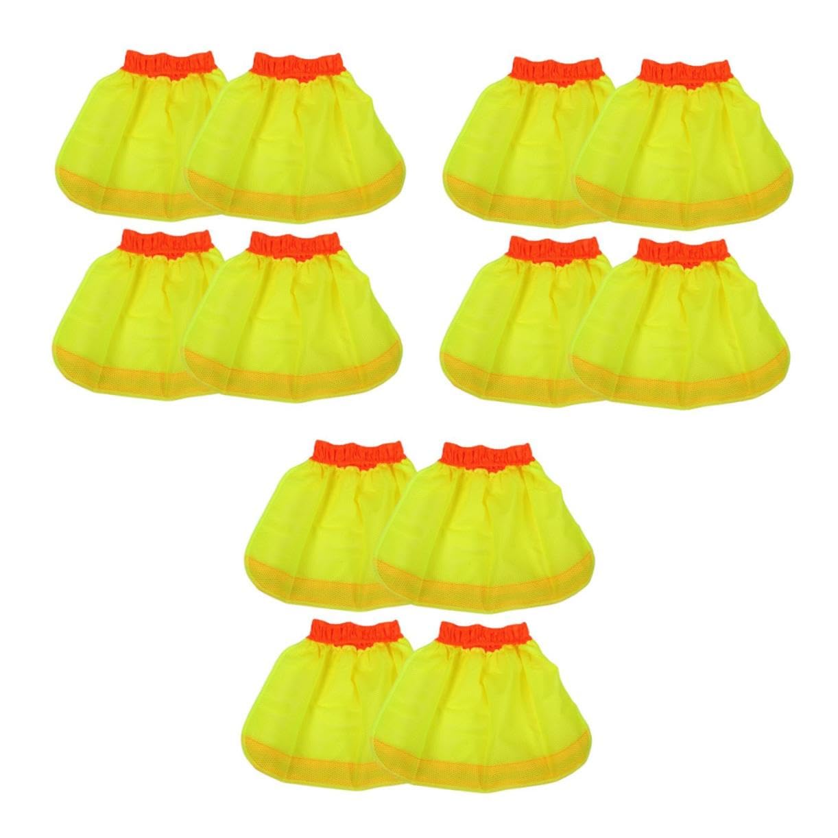 UKCOCO Malla De Alta Visibilidad Hombres Sombrero De Protección UV Sombrero De Malla para El Sol Alto Tapa Reflectante Protección Solar Tela De Sol Escudo De ala Completa