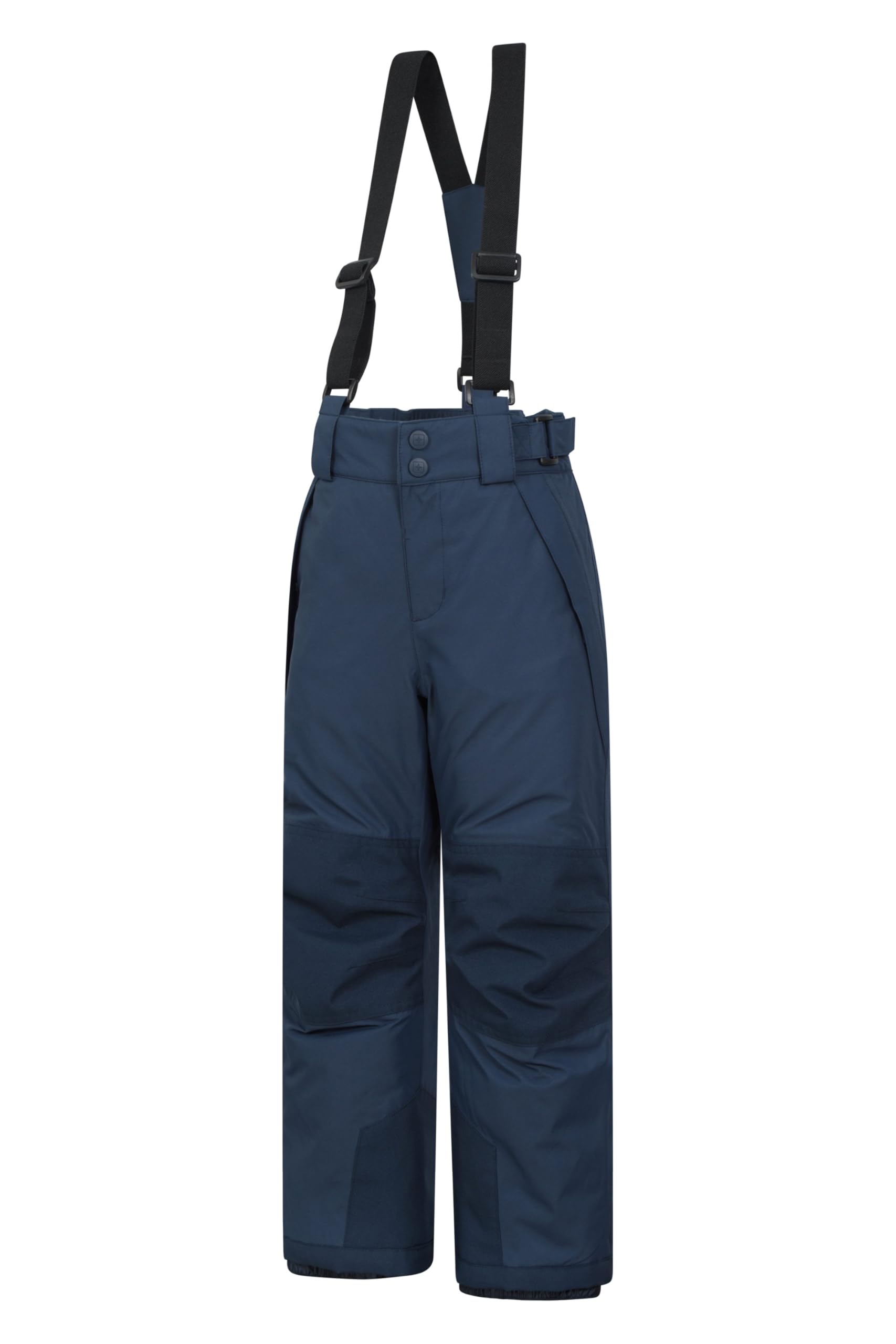 Mountain Warehouse Pantalon de Ski Enfants Falcon Extreme - Coutures soudées, Imperméable, Guêtres Pare-Neige, Poches sécurisées