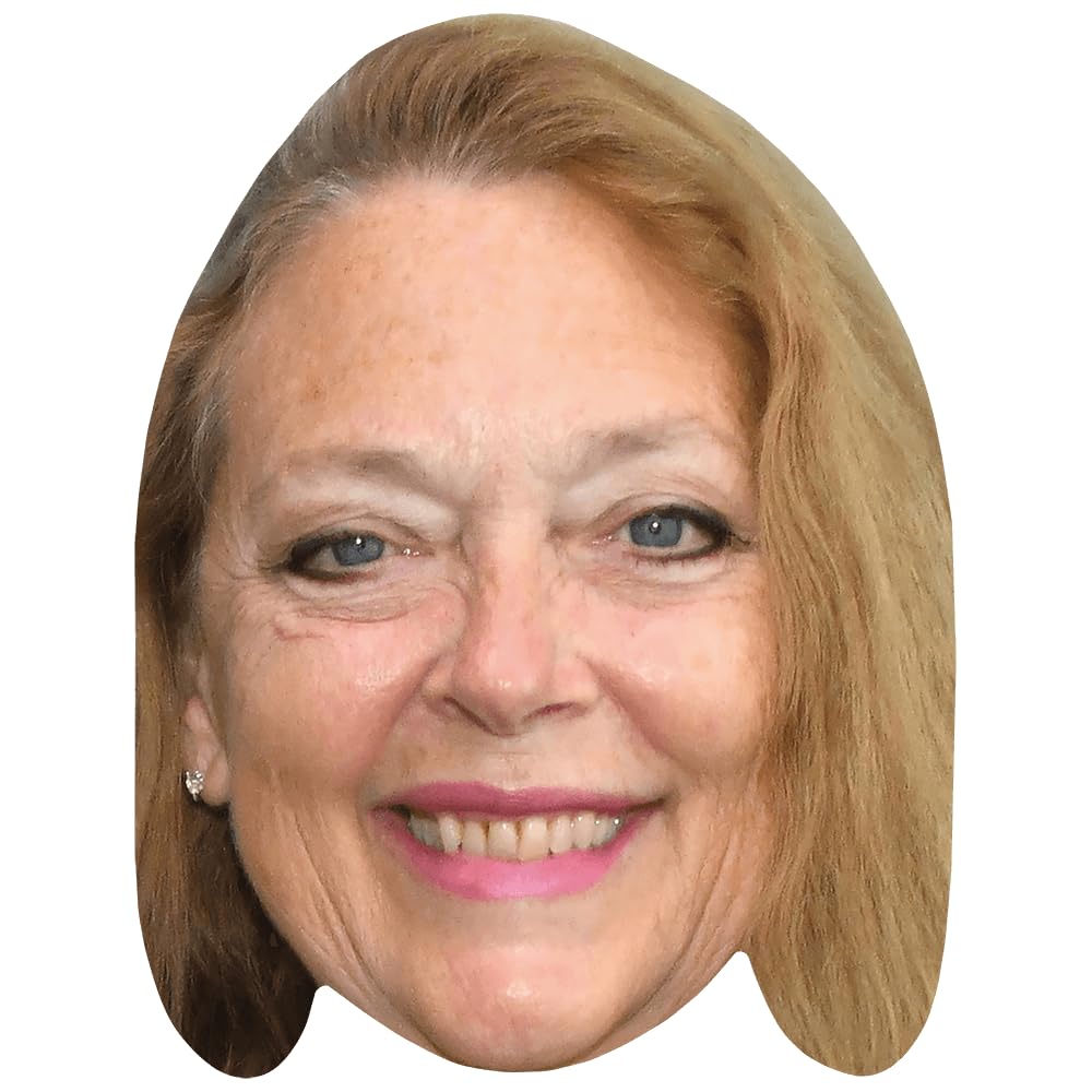 Carole Baskin (Smile) Celebrity Mask, Flat Card Face, Fancy Dress Mask