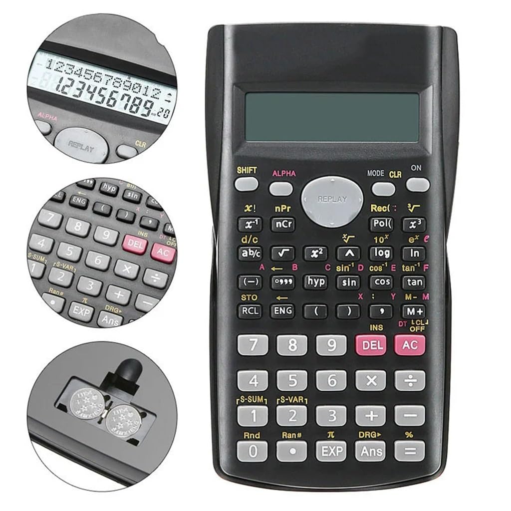 JFDBGU La Calcolatrice Scientifica Domestica È Una Versatile Calcolatrice Portatile for Studenti for Insegnare La Matematica