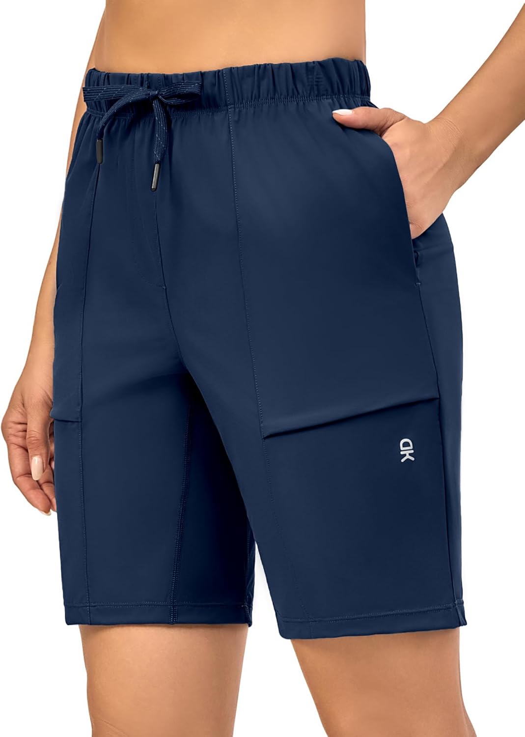 Little Donkey Andy Women's Quick Dry Cool Running Shorts Stretch Lightweight Jogger Athletic Hiking Capri Pant