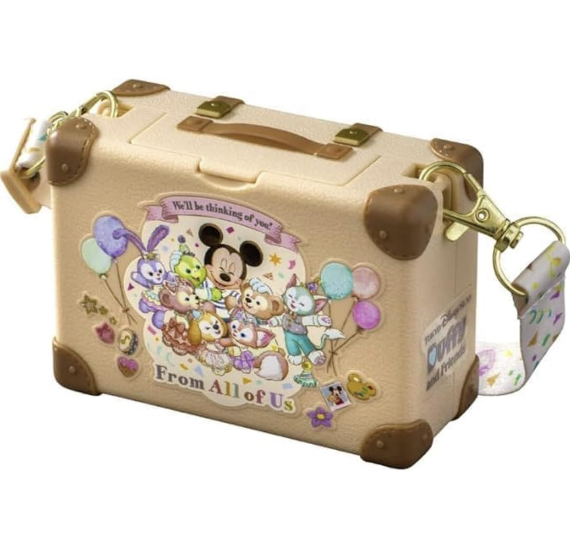 ダッフィーフレンズ スナックケース スーベニアケース フロームオール