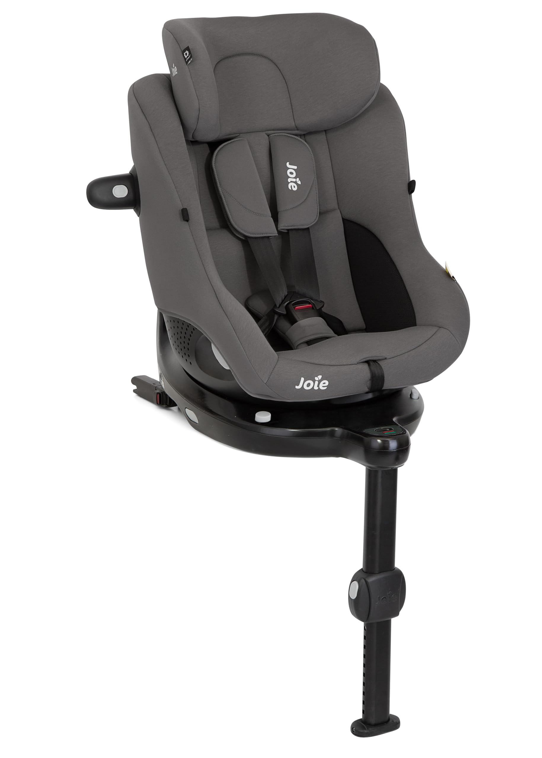 Joie i-Pivot™ 360 seggiolino auto R129 i-Size, ISOFIX, rotazione a 360°, testato ADAC – dalla nascita ai 4 anni (40–105 cm), Thunder
