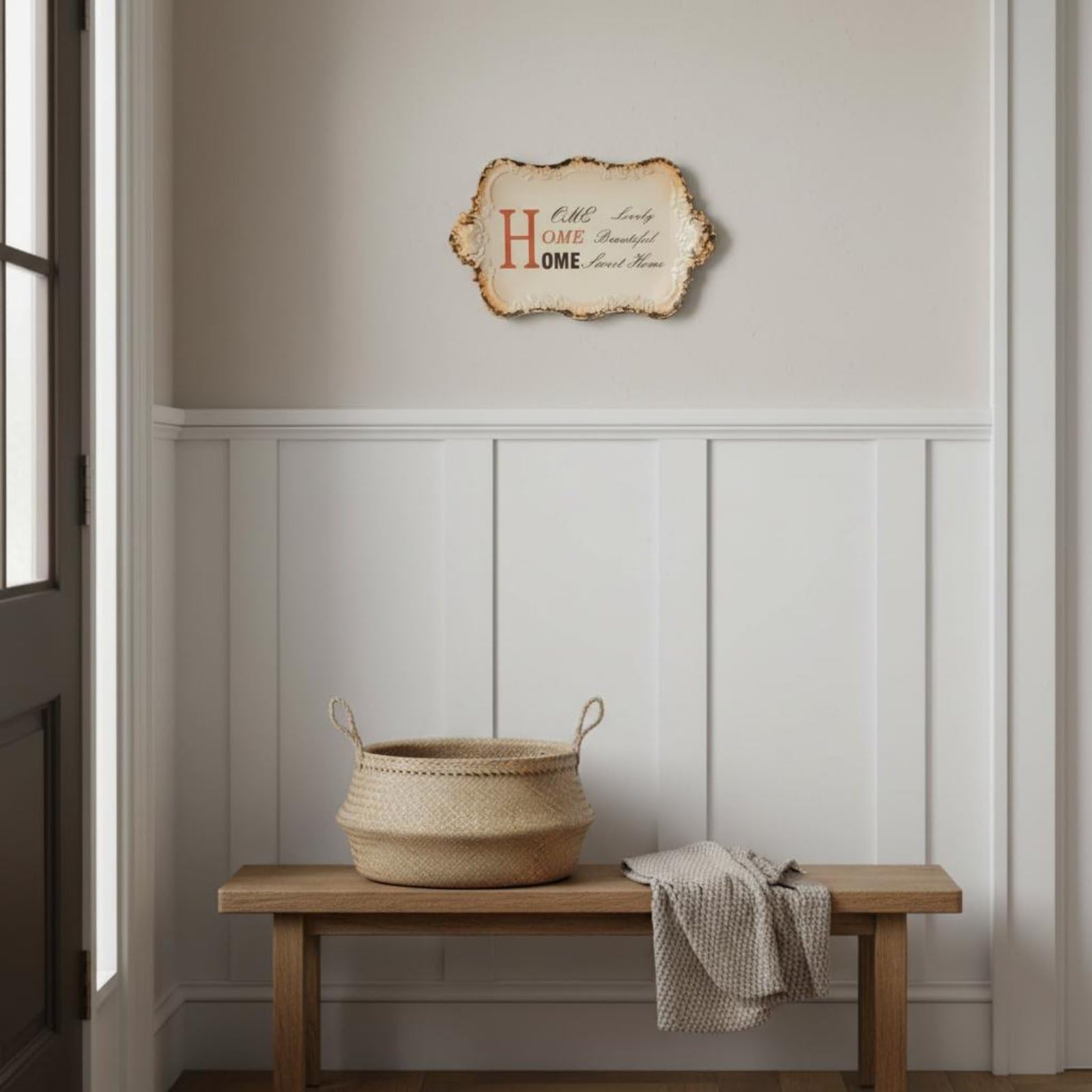 predolo Insegna in Metallo Stile Vintage Finitura Anticata Cartello in Ferro Forgiato Retrò Insegna da Appendere con Lettere per Bar, Ristorante, Cucina, G