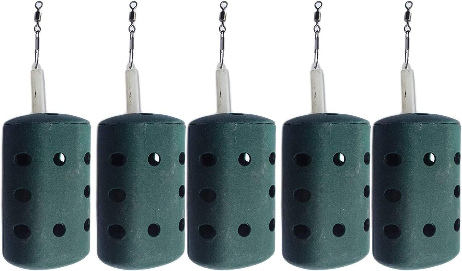Kit 5 Pasturatori Gr.15 X Pasturatore A Molla Per Pastura Carpa Cavedano Orata