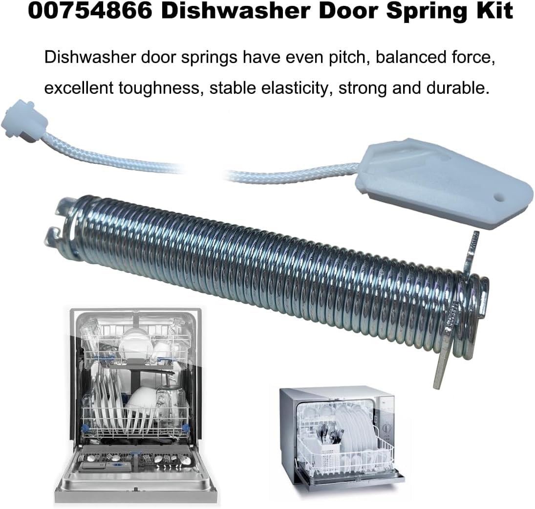 Bosch 00754866 Türfeder-Set für Geschirrspüler, Originalteil