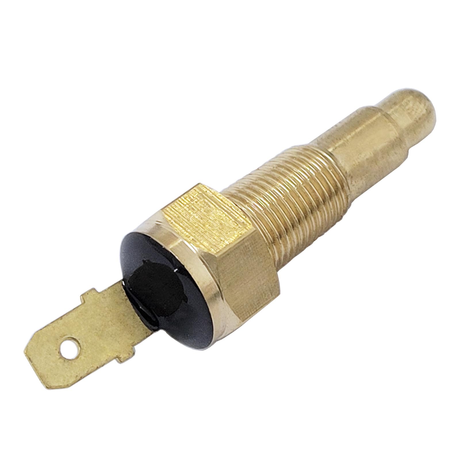 Young Wolf Ground Thermostat Switch,180'F On - 165'F Off for Cars and Trucks,Thread-in Electric Radiator Cooling Fan Coolant Temperature Sensor 1/8" NPT