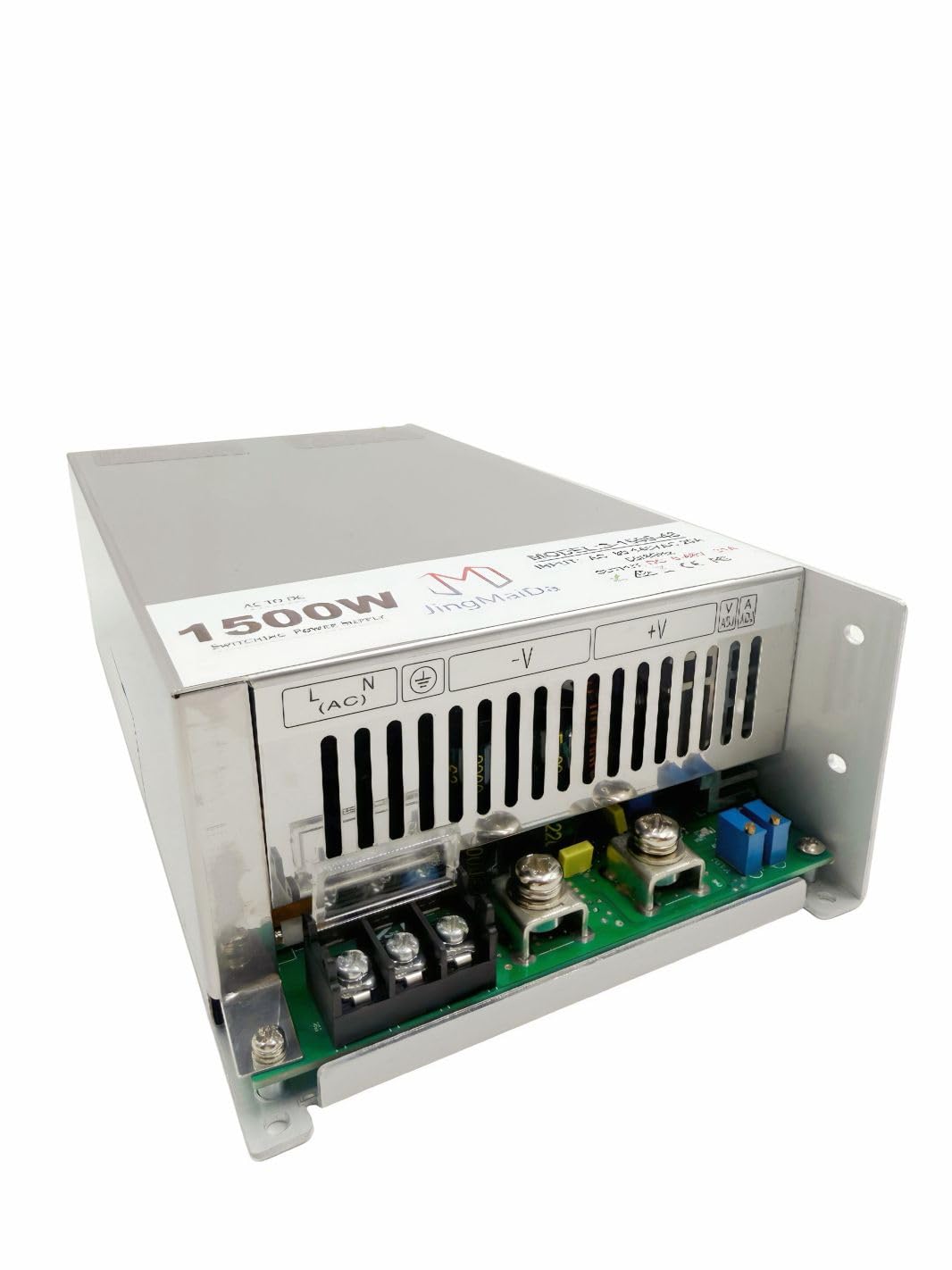 Photo 1 of JINGMAIDA Switching Power Supply 1500W with Current Voltage Adjustable Power Adapter AC 110V DC 48V 31A for CCTV, Computer Project, 3D Printer, LED Strip Light, Router