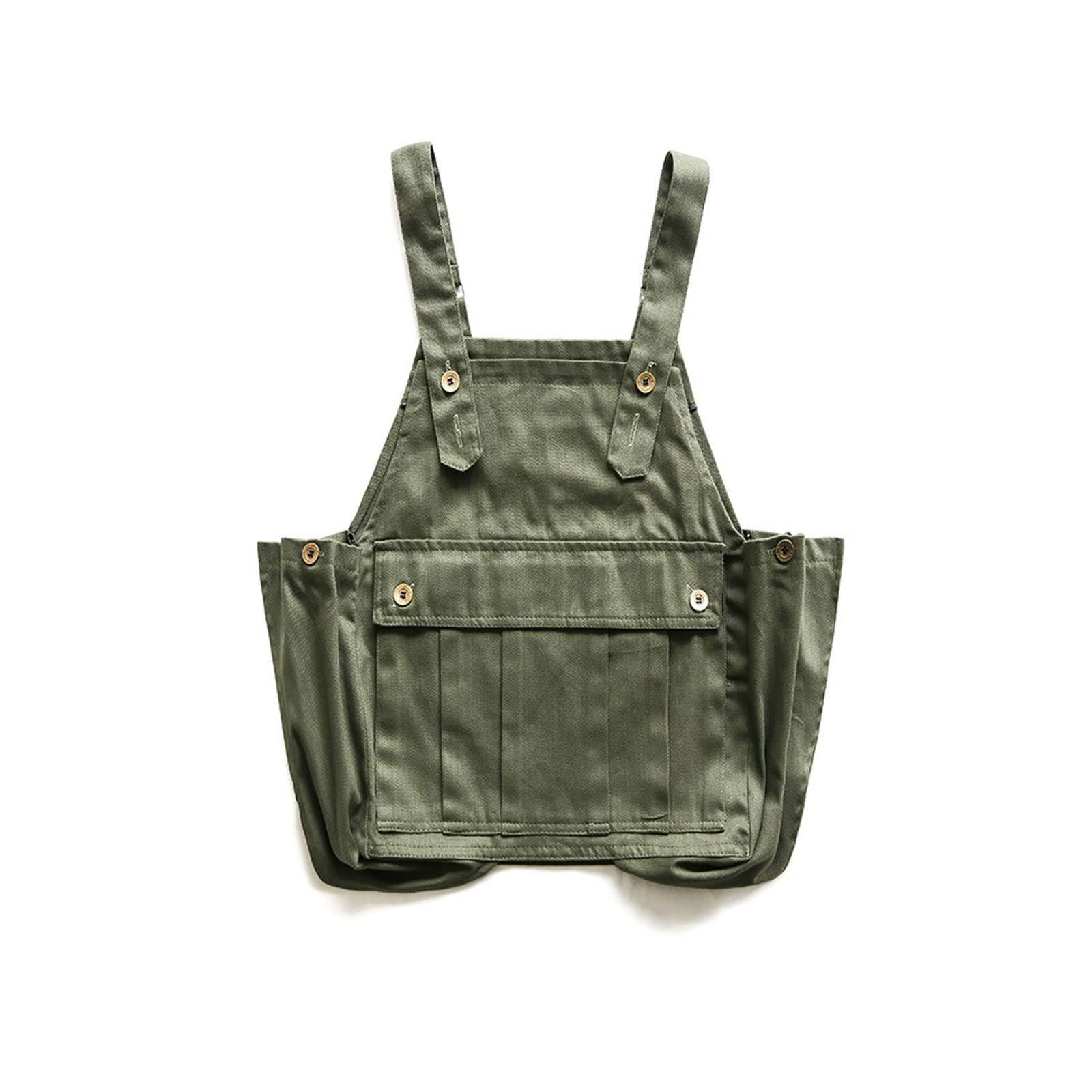 Tablier de jardinage, camping, charpentier en denim, vêtements de travail pour homme et femme, vêtements de fleuriste (vert), Vert, taille unique