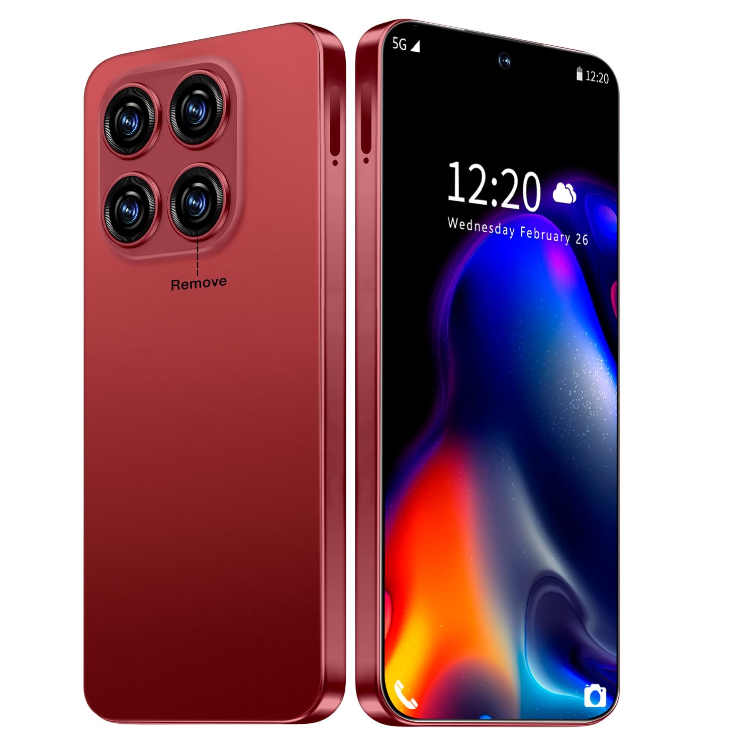 19 PM Smartphone 19 (Wine Red D)