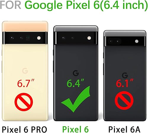 Miniatura 2 de Funda para Google Pixel 6, Pixel 6 para mujer, con purpurina, suave, elegante, transparente, TPU de lujo, linda funda protectora con correa de pie