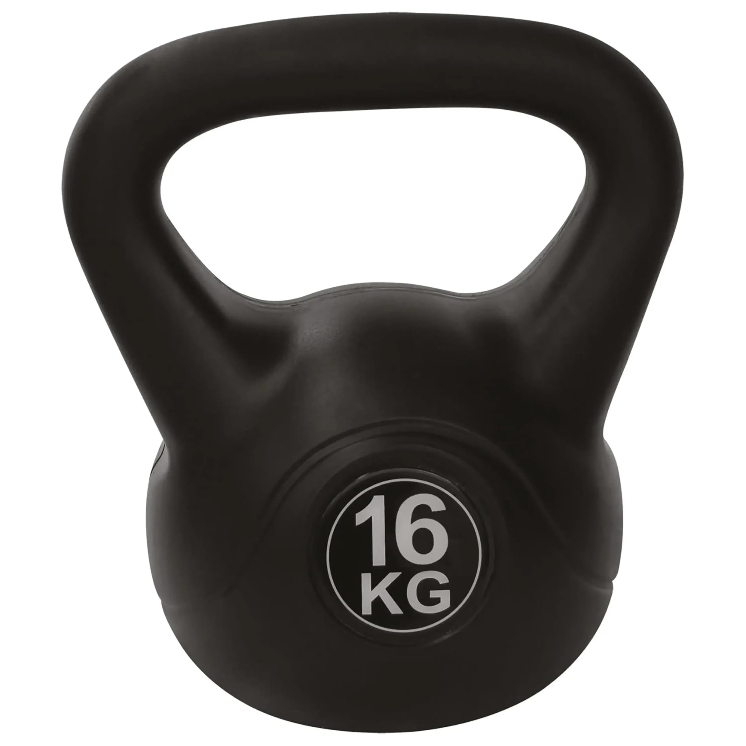 Kettlebell, 2-16 Kg erhältlich, hochwertiges PVC mit Sandfüllung, gute Griffigkeit