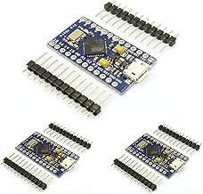3pcs Pro Micro Atmega32U4 5V 16MHz Bootloadered IDE Micro USB Pro Micro Development Board Microcontroller Compatible to Arduino Pro Micro Serial Connection with Pin Header - coolthings.us