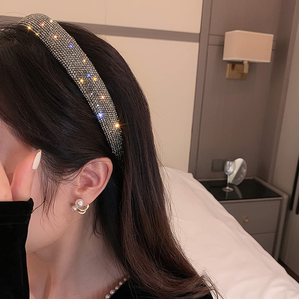 Amazon.com : Wiwpar Rhinestone Headbands for Women Fashion