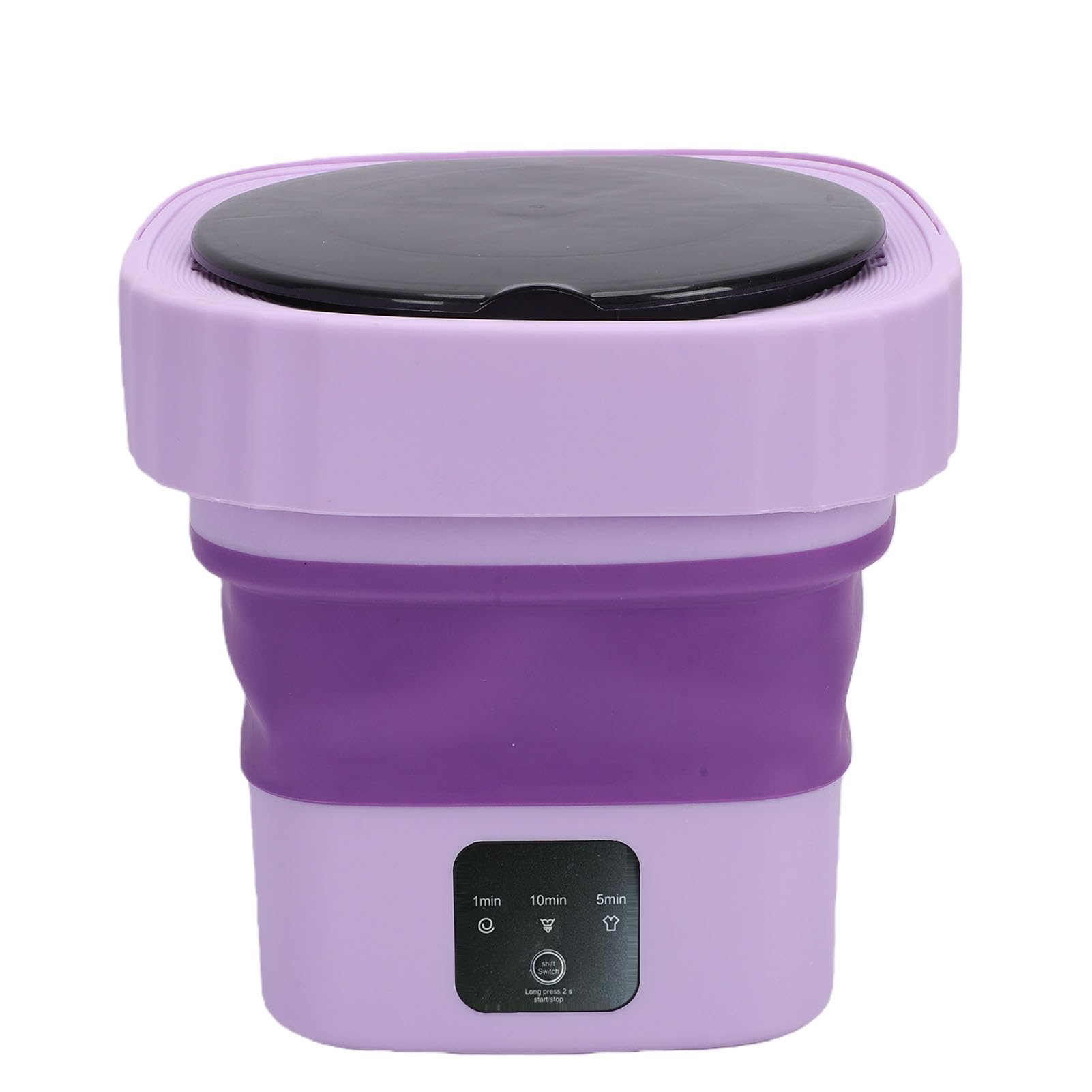 YUYTE Mini Składana Pralka, 6L, Tryb Podwójny, Kompaktowa (wtyczka UE