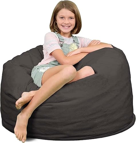 ULTIMATE SACK - Sillas tipo puff en varios tamaños y colores Muebles gigantes con relleno de espuma fundas lavables a máquina, costuras dobles