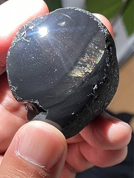 Amazon.co.jp: 研磨品 十勝石玲瓏 ゴールデンレインボー 特級品