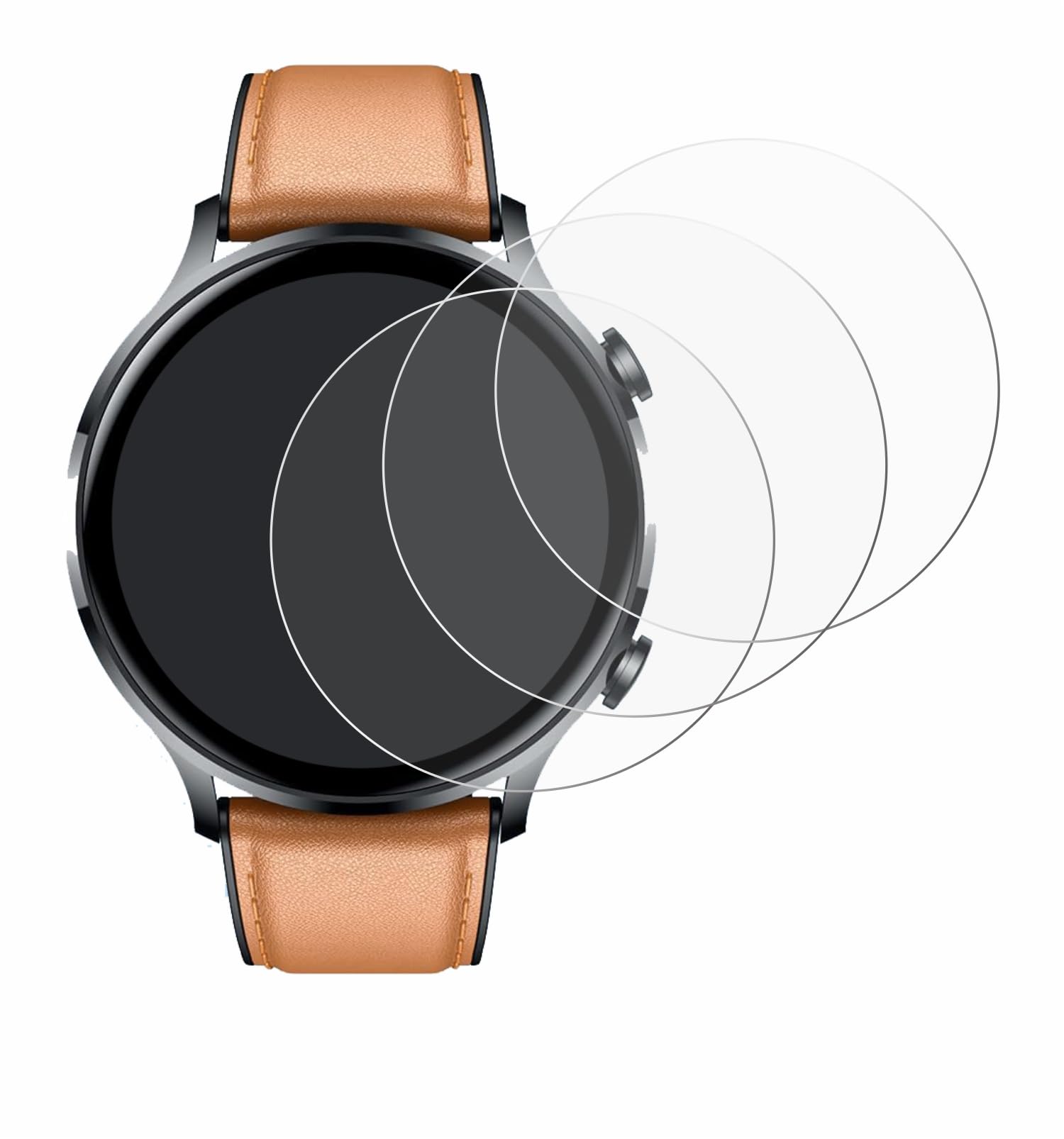 savvies Screen Protector for NONGAMX Smartwatch 1.39
