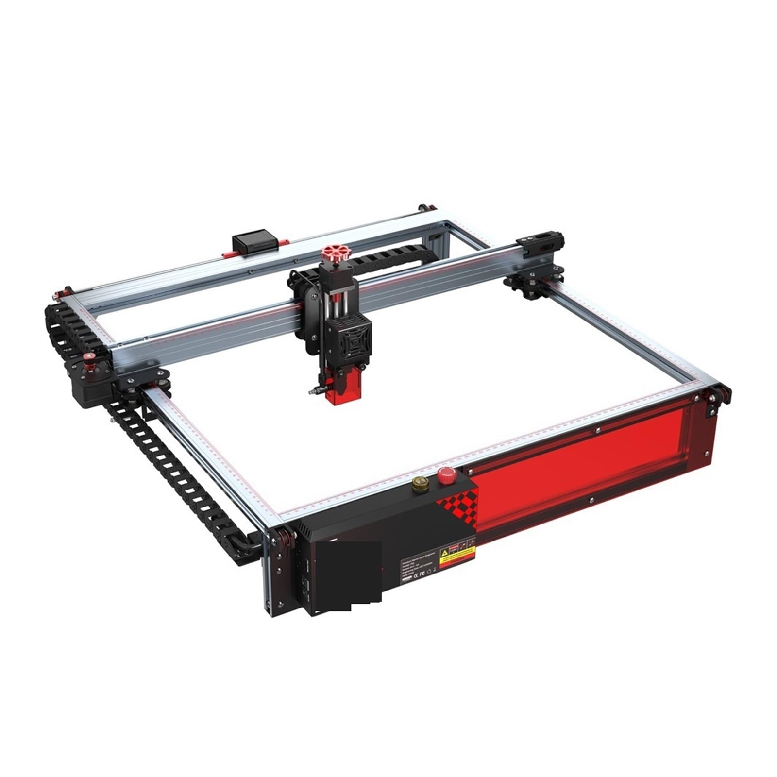 Máquina de Grabado Láser Kit De Marco Máquina Cortadora Grabado Láser, Área Trabajo, Grabador Cnc Control 4500x4500mm para Madera Metal Acrílico