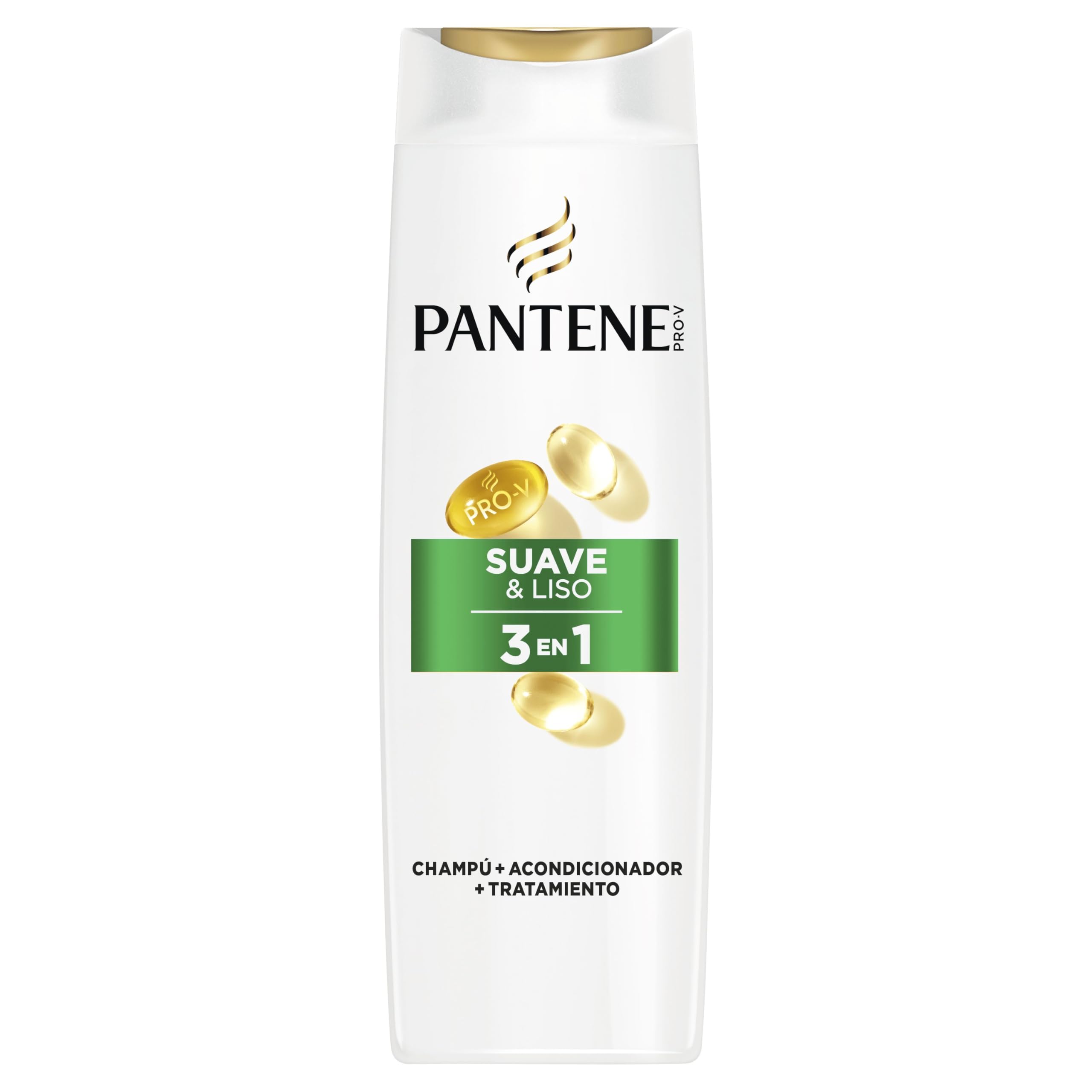 Pantene Pro-V Champú 3 en 1 Suave & Liso 300 ml